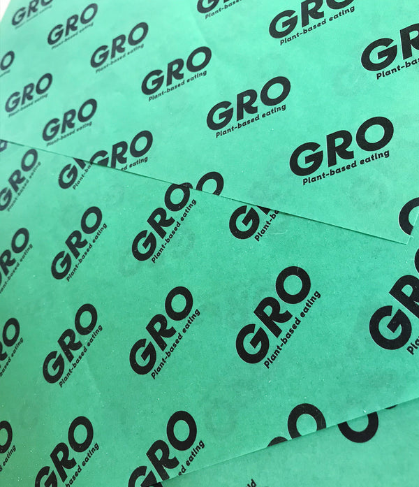 CO-OP GRO PLANT BASED EATING - Printed greaseproof paper