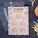 a4 Printed Place mat