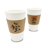 Custom coffee sleeves