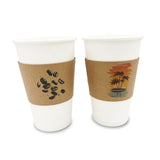 Promotional coffee sleeves