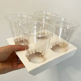 Drink Carriers (250 units Plain White)