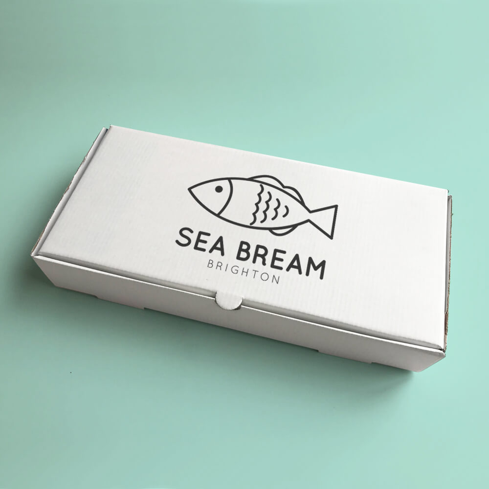 Fish Chips Box Stamp Kit 1 125 x 90mm